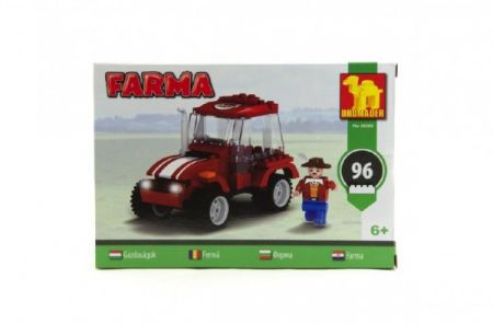 Dromader Stavebnice Dromader Farma 96ks v krabici 22x15x4,5cm