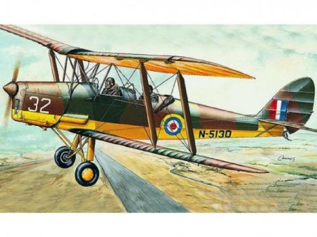 Směr Model D.H.82 Tiger Moth 15,4x19cm v krabici 31x13,5x3,5cm