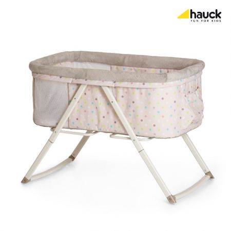Hauck Dreamer 2022 postýlka kolébka: multi dots sand