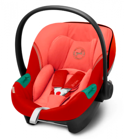 Autosedačka Cybex ATON  S2 I-SIZE 2023 Hibiscus Red