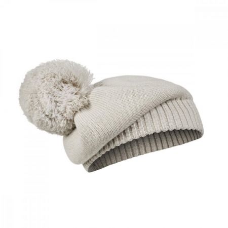 Baby knitted Berets Elodie Details - Creamy White 3-100 let