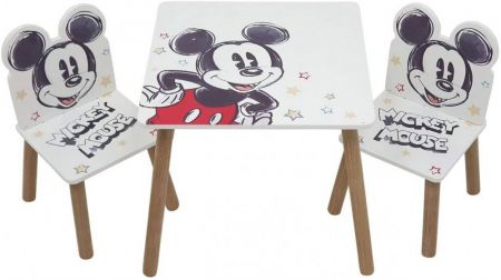 Dětský stůl s židlemi Mickey Mouse