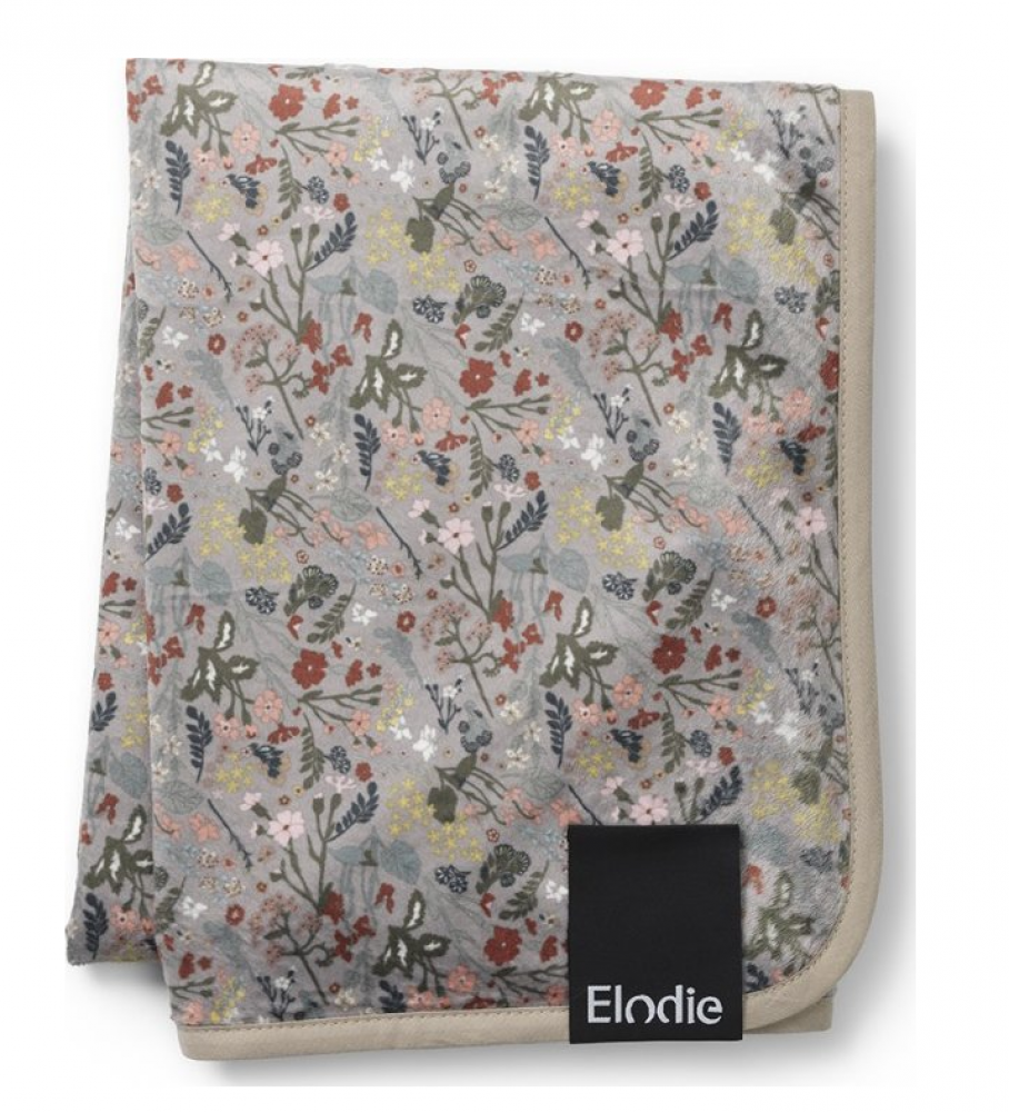 Sametová deka Elodie Details Pearl Velvet – Vintage Flower