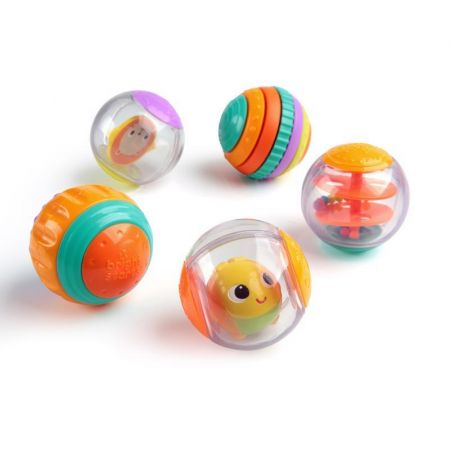 Bright Starts BRIGHT STARTS Hračka Shake & Spin Activity Balls™, 6m+