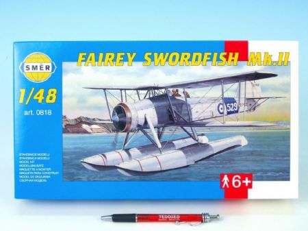 Směr Model Fairey Swordfish Mk.2 26,4x29cm v krabici 34x19x5,5cm