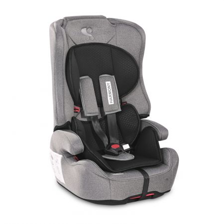 Autosedačka Lorelli HARMONY ISOFIX 9-36 KG STEEL& BLACK