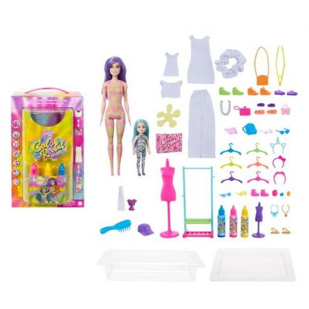 MATTEL - Barbie Color Reveal Neonová Batika Dárkový Set