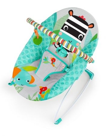 Bright Starts Lehátko vibrující Zig Zag Zebra 0m+,do9kg