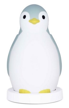 ZAZU Sleeptrainer s bezdrátovým reproduktorem Tučňák PAM-Modrá