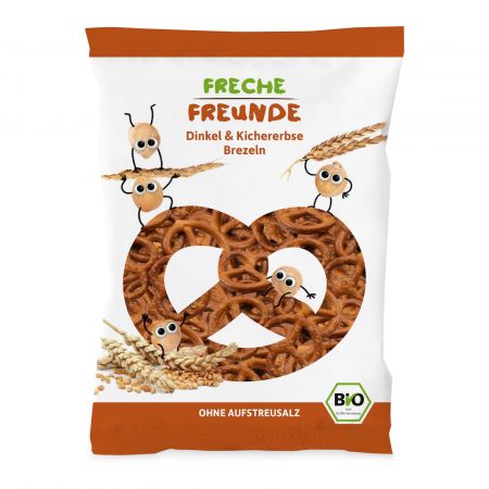 FRECHEFREUN FRECHE FREUNDE BIO Preclíky špaldové s cizrnou 75 g, 12m+