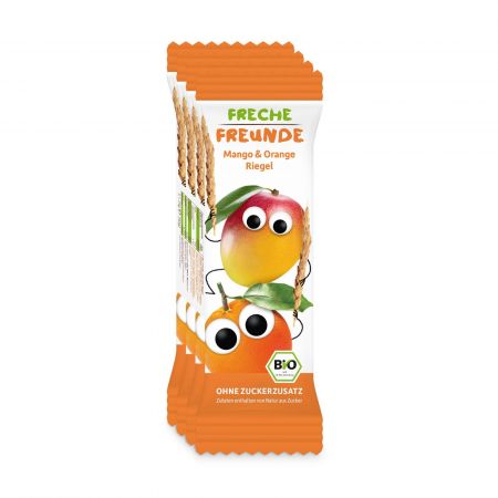 FRECHEFREUN 4x FRECHE FREUNDE BIO Tyčinka ovocná Mango a pomeranč 23 g, 12m+