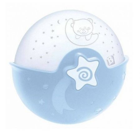 Infantino Noční lampička s projekcí-modrá