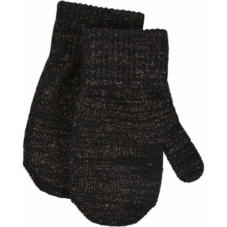 Mikk-Line Mikk - Line dětské vlněné rukavice 93022 Black Velikost: 98 Vlna