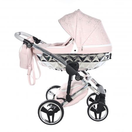 Junama Kočárek Heart Lesk Barva: Heart Lesk 06 Light Pink/Silver