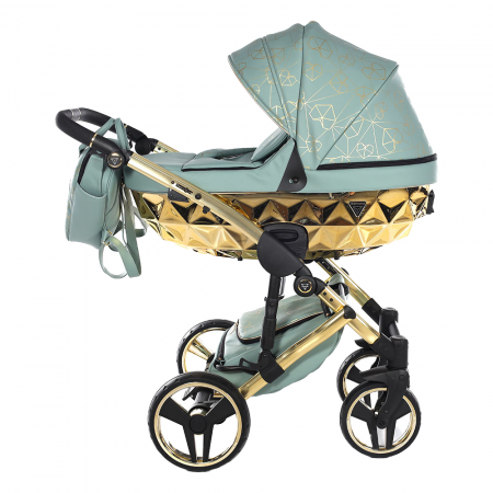 Junama Kočárek Heart Lesk Barva: Heart Lesk 03 Mint/Gold