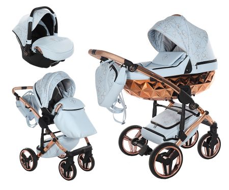 Junama 3v1 Heart Lesk Barva: 3v1 05 Heart Lesk Light blue/Copper