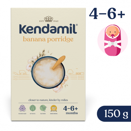 Kendamil dětská banánová kaše 150 g