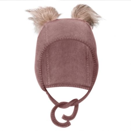 Mikk-Line Mikk - Line kojenecká vlněná merino čepice Burlwood 50037 Velikost: 62