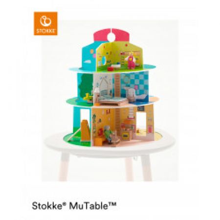 Stokke Mutable Scenarios House Doll Wooden Playhouse
