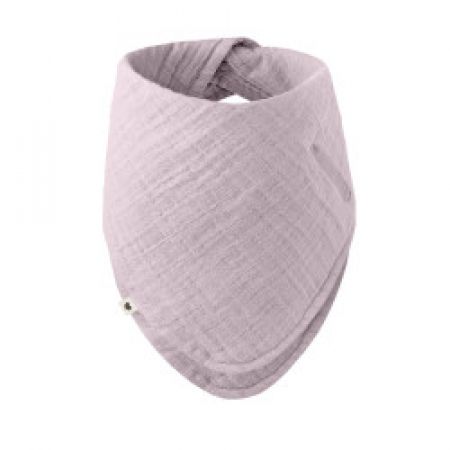 BIBS mušelínový slintáček Bandana z BIO bavlny Dusky Lilac