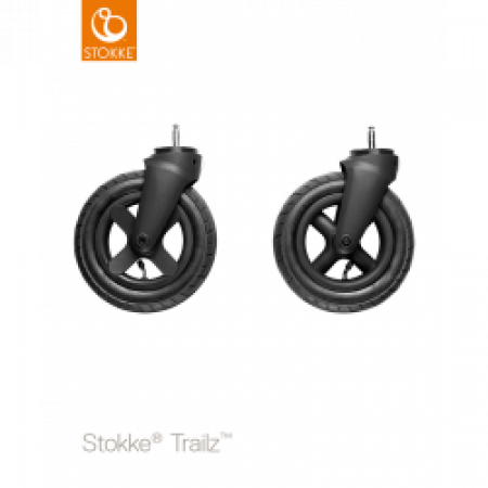 Stokke Trailz Black sada předních kol