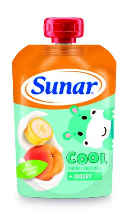 SUNAR SUNAR Cool banán, meruňka, jogurt 110g