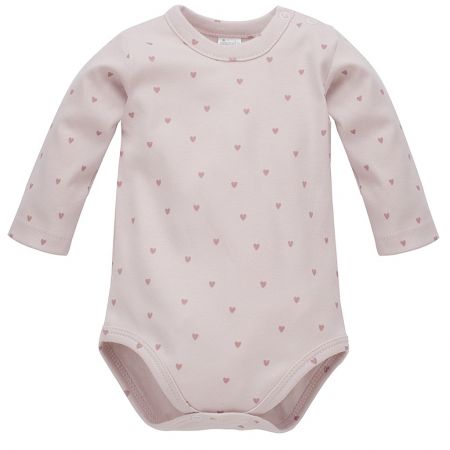 PINOKIO PINOKIO Body dlouhý rukáv HELLO dívka růžová vel. 80