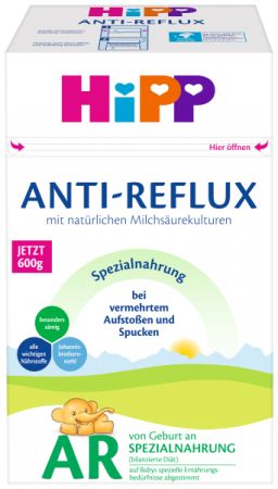 HIPP HiPP Anti-Reflux Speciální kojenecká výživa od narození 600 g