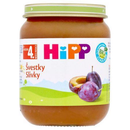 HIPP HiPP BIO švestkový (125 g) - ovocný příkrm