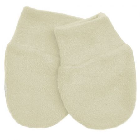 Babyrenka kojenecké rukavičky Fleece Barva: Ivory