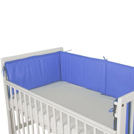 Babyrenka ochranný límec do postýlky 240 cm Uni blue
