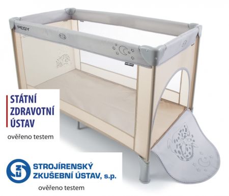 Babypoint cestovní postýlka Pegy 2021 beige