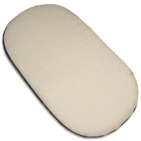 Babyrenka matrace Basket double pro koše a kočárek 70x40 cm Dots natur