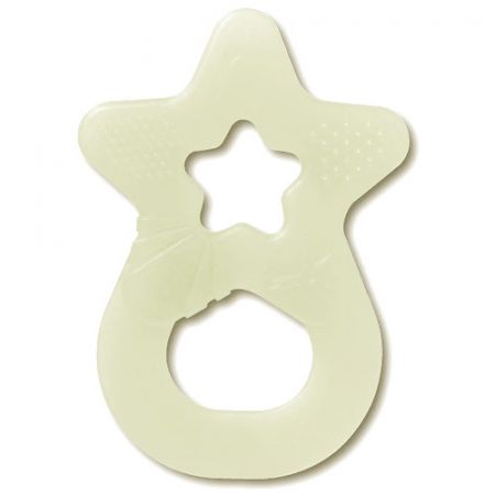 Baby Nova Denti Star kousátko silikonové hvězda svítící 31187S