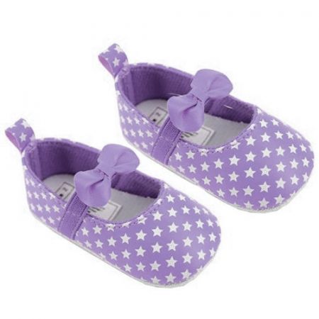 Nursery Time capáčky Stars 0-6 měsíců fialové
