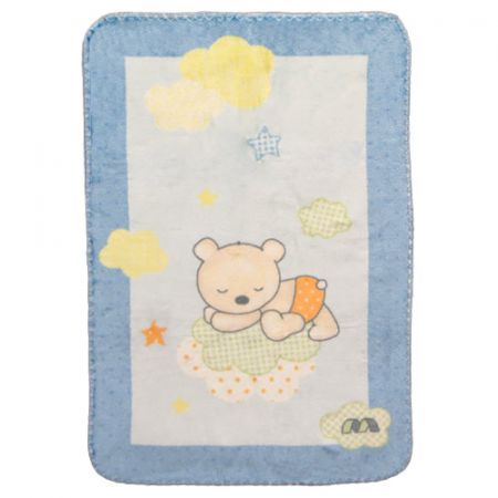 Mora deka Piccola blue 70x100 cm M614B 053