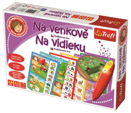 Trefl, Na Venkově + Magic Pen + 30 dílné puzzle zdarma (mix obrázků)