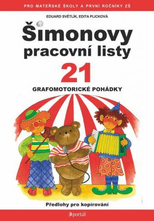 Šimonovy pracovní listy 21 - Grafomotorické pohádky