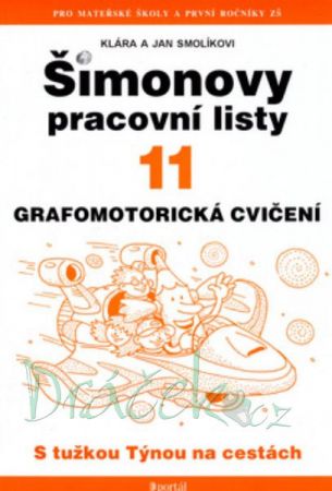 Šimonovy pracovní listy 11 Grafomotorická cvičení  - Smolíkovi