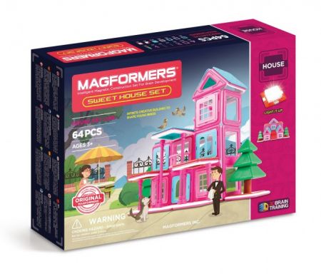 Stavebnice Magformers - Sweet House - 64