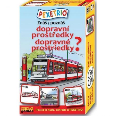 Pexetrio - Znáš dopravní prostředky? 36 dílků