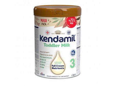 Kendamil batolecí mléko 3 (1 kg) DHA+, podzimní XXL balení