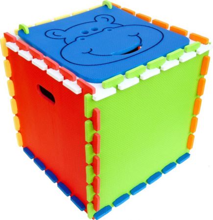Pěnový box na hračky - Hroch