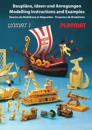 Modelling Instruction Book No. 1 - kniha šablon k Unimat Basic a Playmake