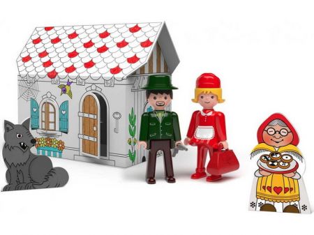 IGRÁČEK - Červená Karkulka - kreativní set s pohádkou