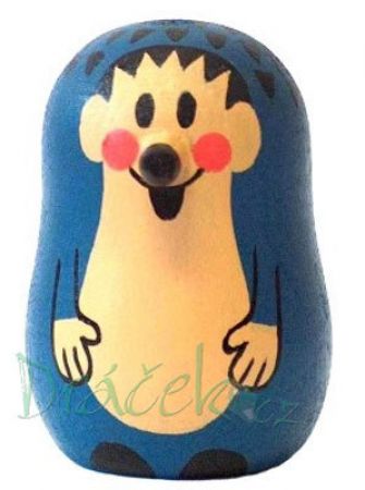 Dřevěný Ježek magnet