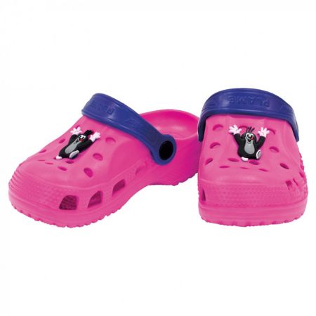 Dětské CLOGS růžové Krtek