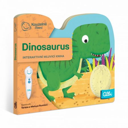 Albi Minikniha s výsekem - Dino - Kouzelné čtení