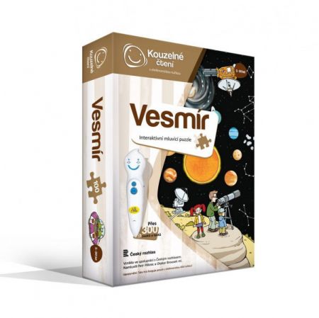 Albi interaktivní mluvící puzzle - Vesmír - Kouzelné čtení