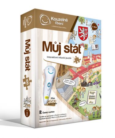 Albi interaktivní mluvící puzzle - Můj stát - Kouzelné čtení
